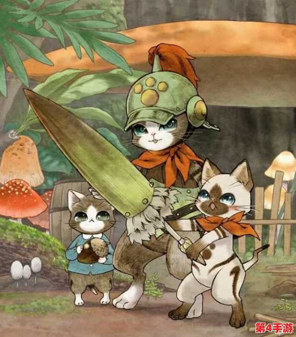 《怪物猎人》系列：探索最佳伙伴，揭秘哪只猫咪随从最得玩家心？
