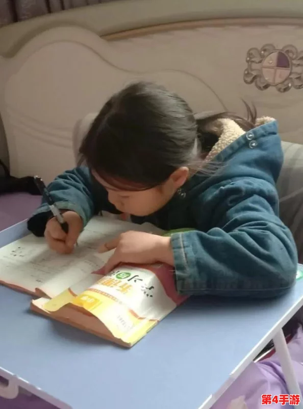 姨母在家细心指导我写作业，让学习变得更轻松和愉快