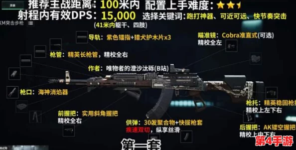 《三角洲行动》进阶策略：掌握AKM精准射击与战术配装技巧全攻略