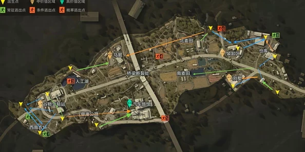 暗区生存策略：农场地图全面探索与突围技巧揭秘指南