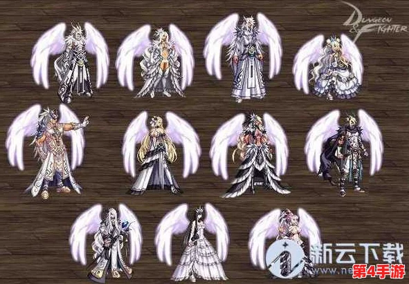 探索《地下城与勇士》手游：哪款天空套装最具视觉盛宴，玩家心仪之选揭秘！