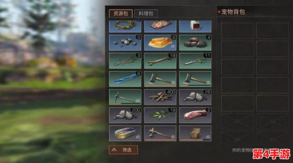 明日之后进阶攻略：自制四级背包扩容袋，提升物资携带效率全步骤
