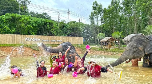 伊甸园大象乐园2022入口：游玩体验极佳，孩子们乐在其中，值得一去！