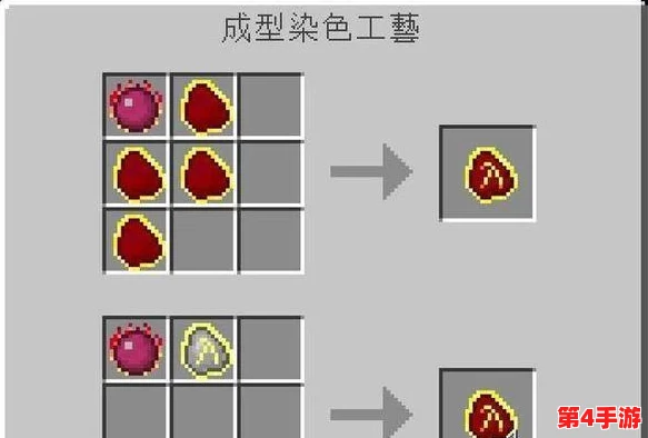 《我的世界》色彩魔法：揭秘染料合成艺术，解锁无限装扮与建筑创意