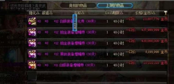 2022年DNF天空套购买新动向：拍卖行直接入手？金币交易可行性深度探讨