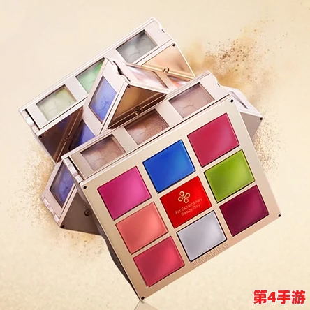 777奇米四色眼影九色，绚丽多彩，持久不脱妆，轻松打造时尚妆容