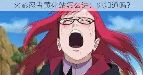 火影忍者黄化站怎么进？步步为营，方可突破重围闯入隐藏村