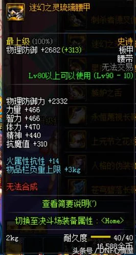 DNF深度探索：哪些职业能完美驾驭胜负武器，发挥极致战力？