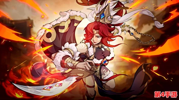 《群英风华录》中火焰女神的炽热传说：祝融武将全面解读与技能展示