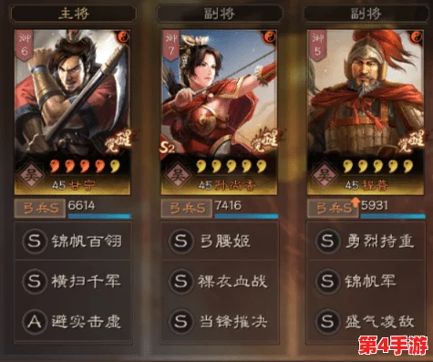 孙尚香凌统吴骑T0：新版本强势崛起，玩家热议战斗策略与搭配技巧