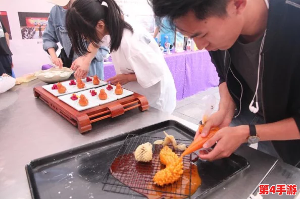 每天在汆肉中醒来图片：一位厨师的日常生活与美食创作，展现了烹饪艺术的独特魅力和温暖瞬间