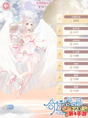 打造梦幻情缘：奇迹暖暖爱神之箭专属搭配秘籍，解锁浪漫满分造型攻略